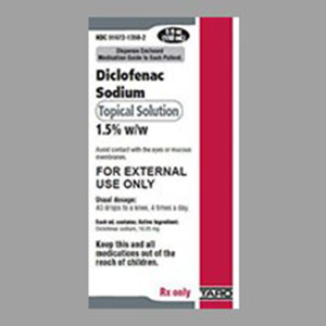 Diclofenac 1.5% Topical Solution