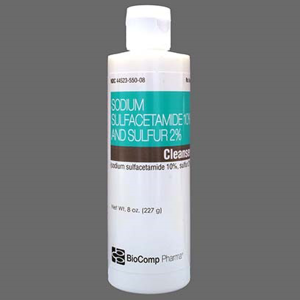 Sulfacetamide & Sulfur Topical Cleanser